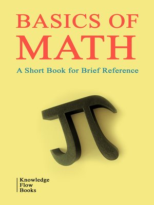 cover image of Basics of Math
